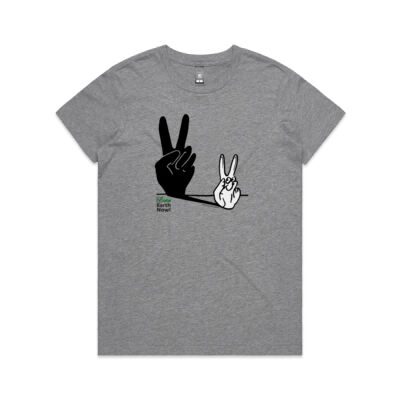 Hop to it - Women's Grey Marle Tee Thumbnail